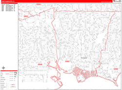 Red Line Map Example